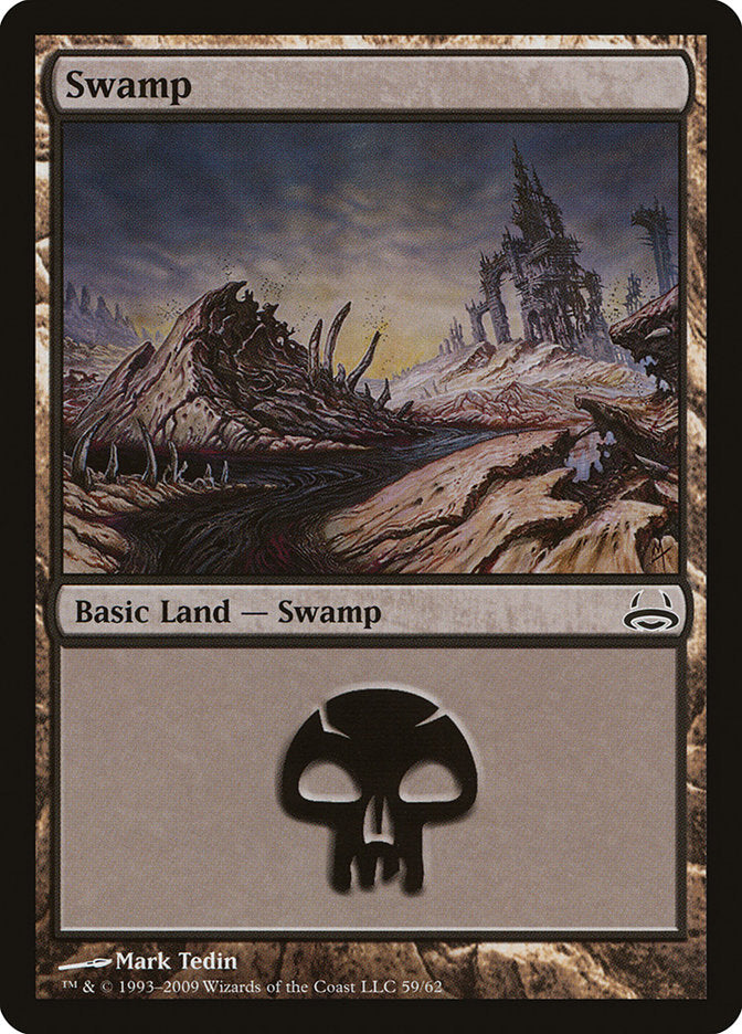 Swamp (59) [Duel Decks: Divine vs. Demonic] | Good Games Adelaide SA
