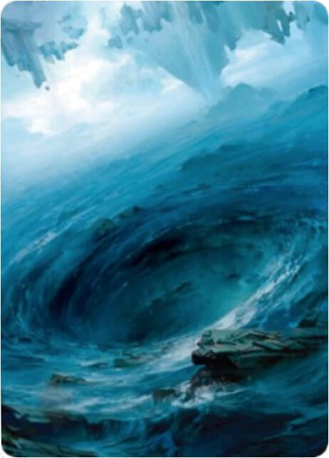 Island Art Card 12 81 12 (Art Series: Zendikar Rising)  | Good Games Adelaide SA