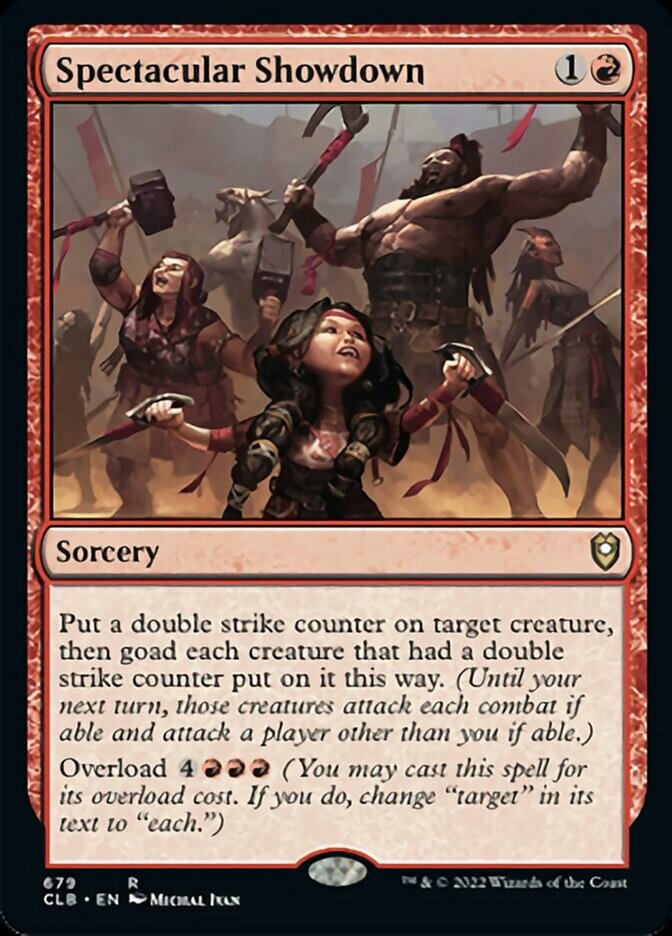 Spectacular Showdown [Commander Legends: Battle for Baldur's Gate] | Good Games Adelaide SA