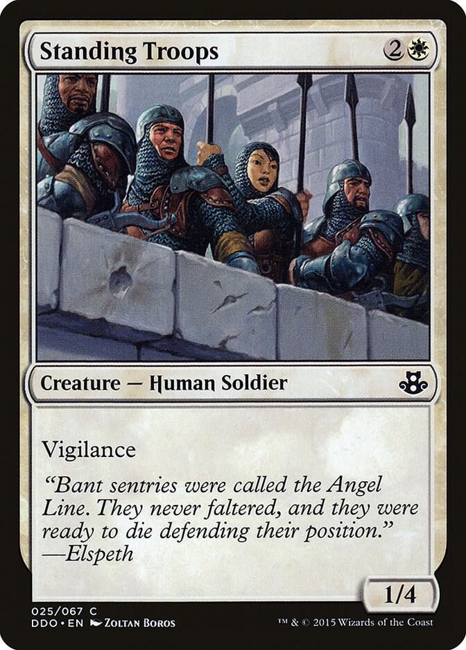Standing Troops 25 (Duel Decks: Elspeth vs. Kiora)  | Good Games Adelaide SA