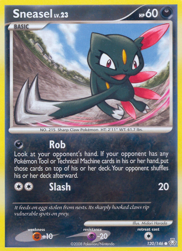 Sneasel (120/146) [Diamond & Pearl: Legends Awakened] | Good Games Adelaide SA