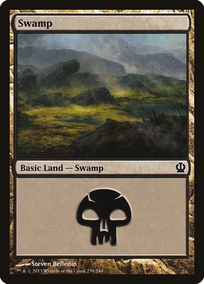 Swamp 239 (Theros)  | Good Games Adelaide SA