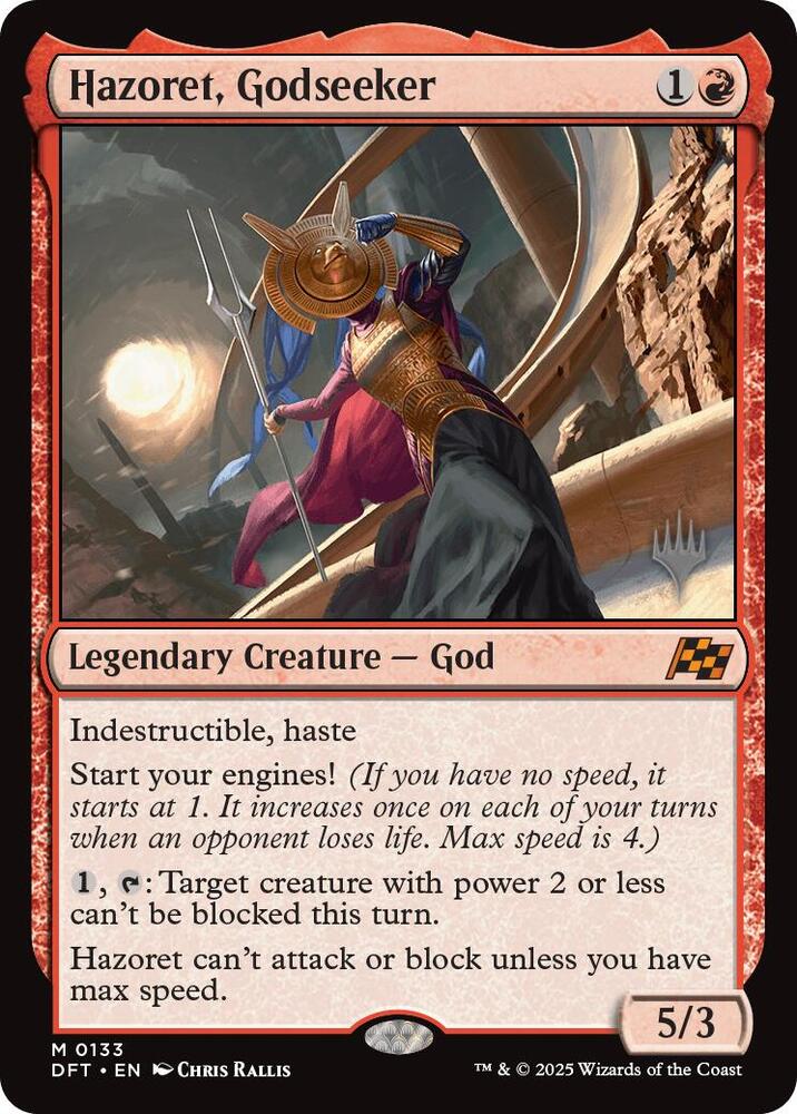 Hazoret, Godseeker 133 (Promo Pack: Aetherdrift)  | Good Games Adelaide SA