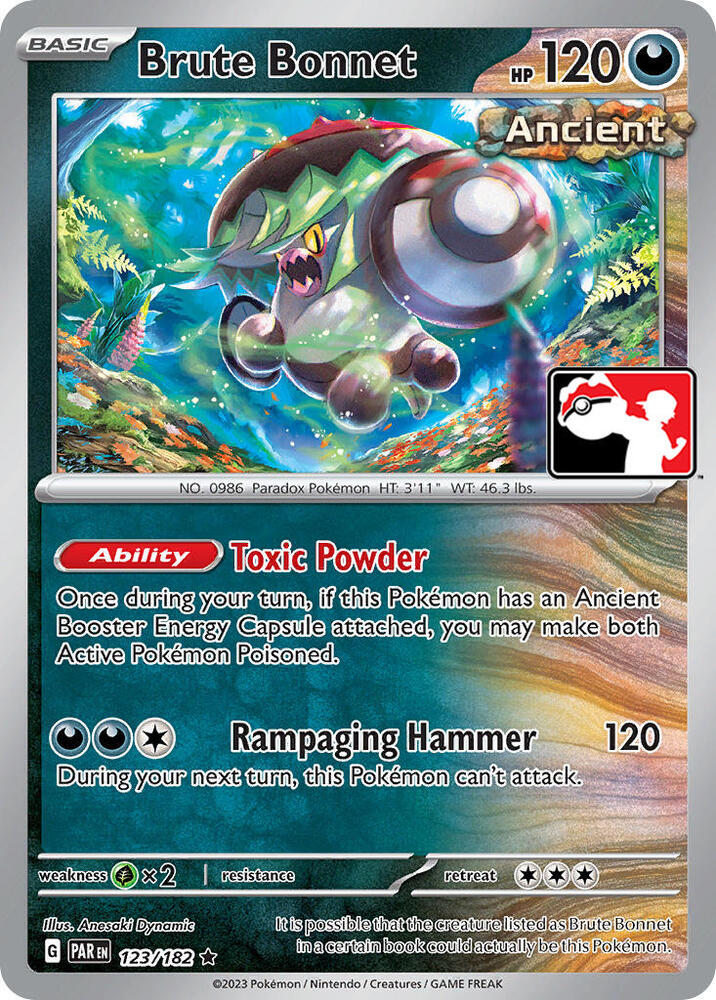 Brute Bonnet Series 5 123/182 (Prize Pack Series Cards)  | Good Games Adelaide SA