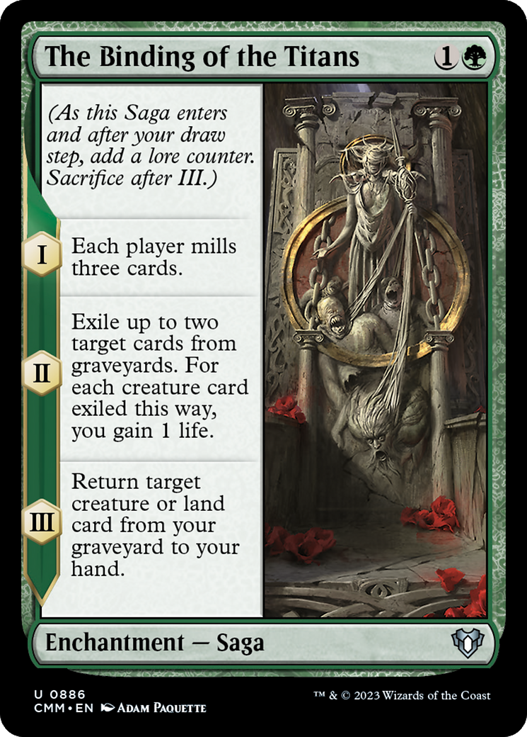 The Binding of the Titans [Commander Masters] | Good Games Adelaide SA
