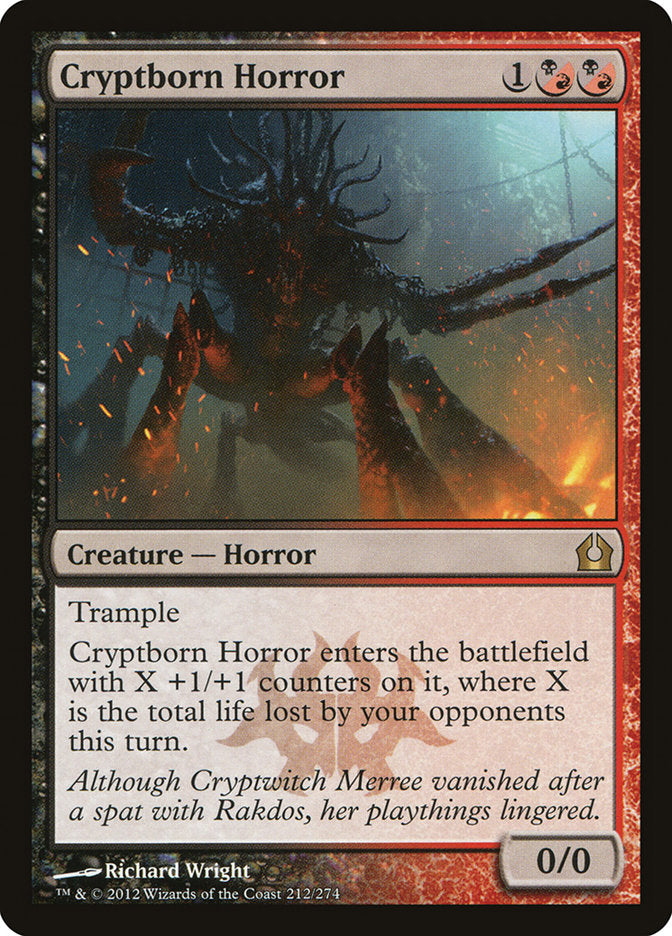 Cryptborn Horror 212 (Return to Ravnica)  - Foil | Good Games Adelaide SA
