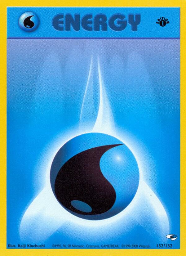 Water Energy 132/132 (Gym Heroes)  - 1st Edition | Good Games Adelaide SA
