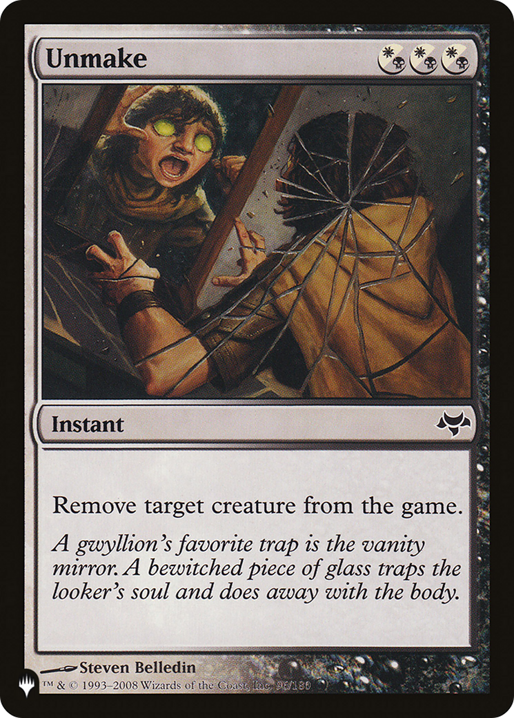 Unmake [The List Reprints] | Good Games Adelaide SA