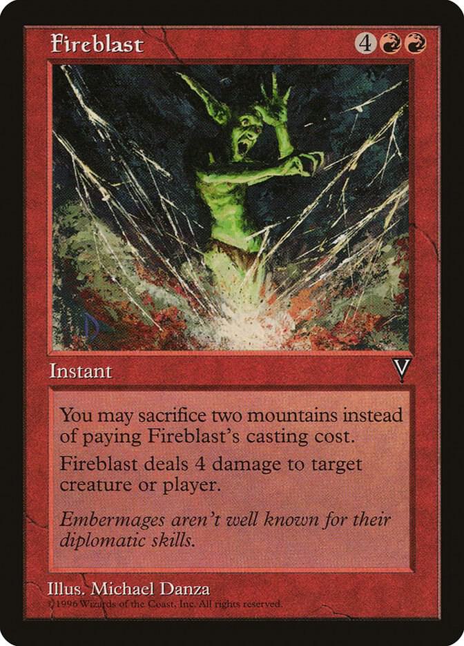 Fireblast  (Visions)  | Good Games Adelaide SA