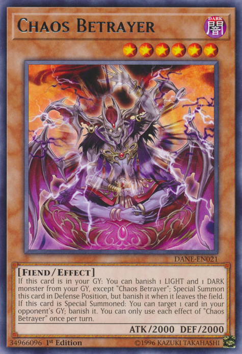 Chaos Betrayer [DANE-EN021] Rare | Good Games Adelaide SA