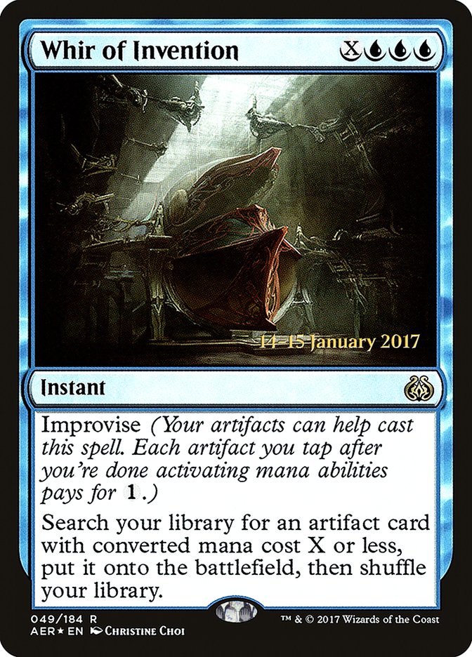Whir of Invention [Aether Revolt Promos] | Good Games Adelaide SA