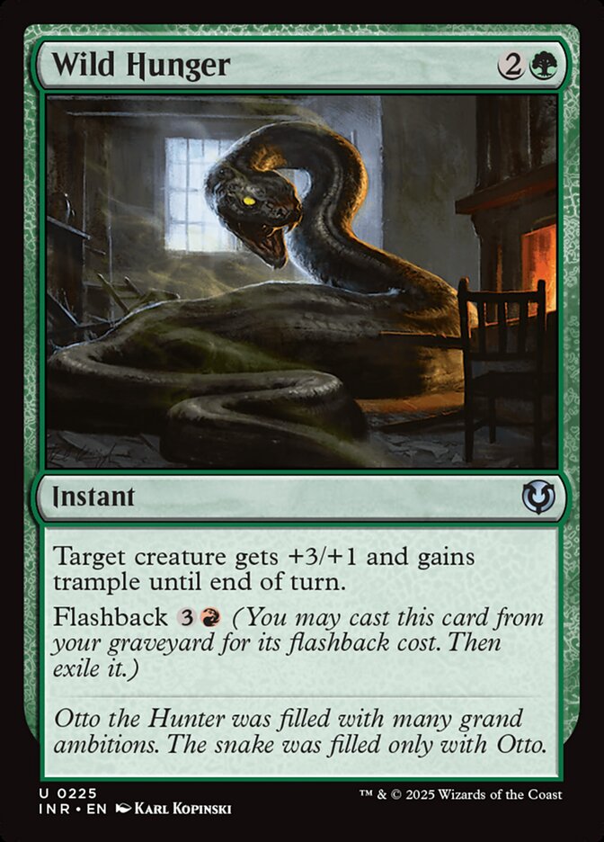 Wild Hunger 225 (Innistrad Remastered)  - Foil | Good Games Adelaide SA