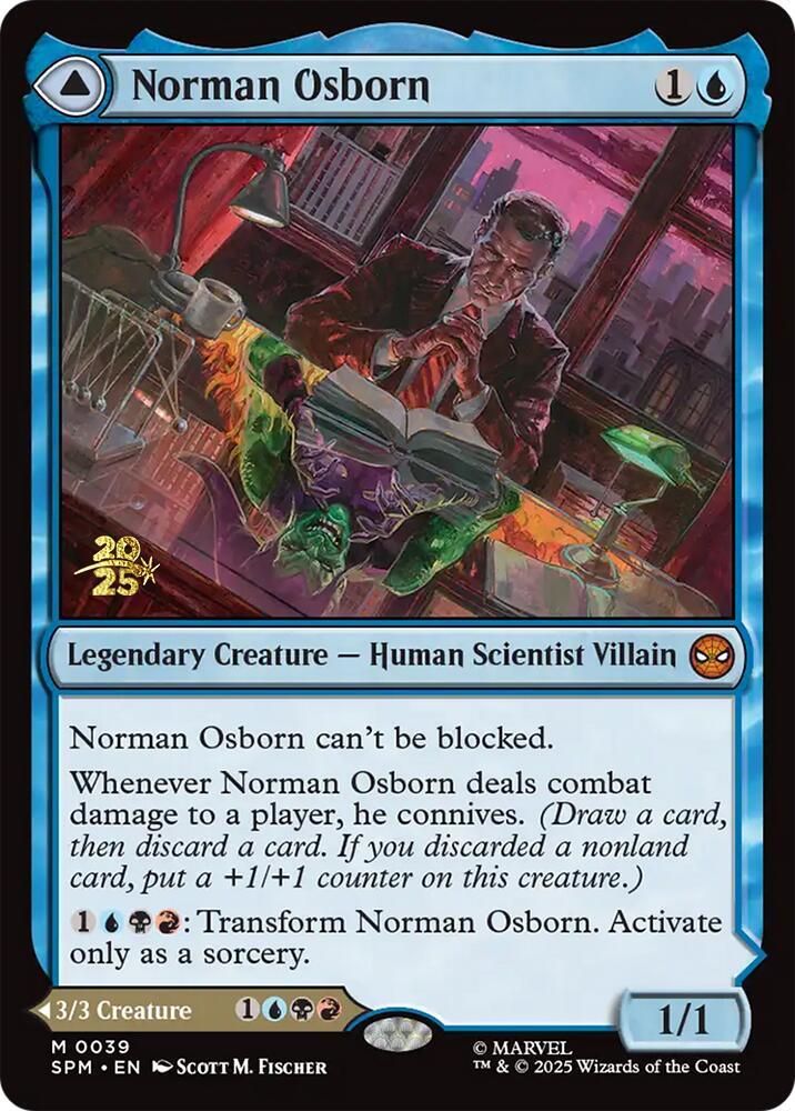 Norman Osborn 39 (Prerelease Cards)  - Foil | Good Games Adelaide SA