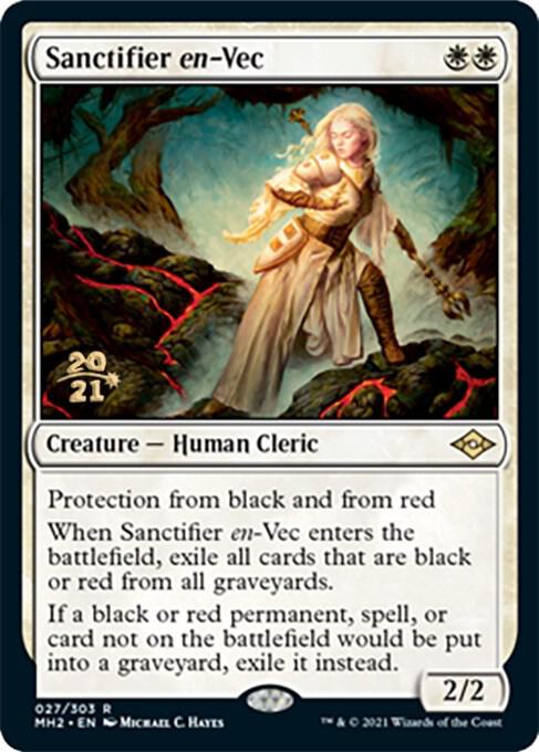 Sanctifier en Vec 27 (Prerelease Cards)  - Foil | Good Games Adelaide SA