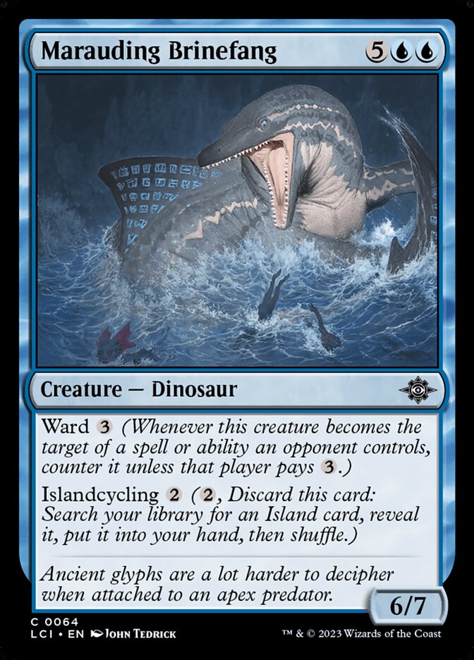Marauding Brinefang 64 (The Lost Caverns of Ixalan)  | Good Games Adelaide SA