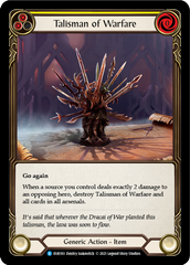 Talisman of Warfare [EVR193] (Everfest)  1st Edition Cold Foil | Good Games Adelaide SA