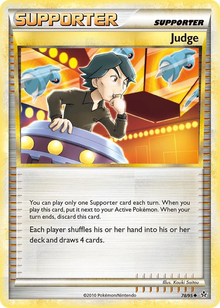 Judge 78/95 (Unleashed)  - Reverse Holofoil | Good Games Adelaide SA
