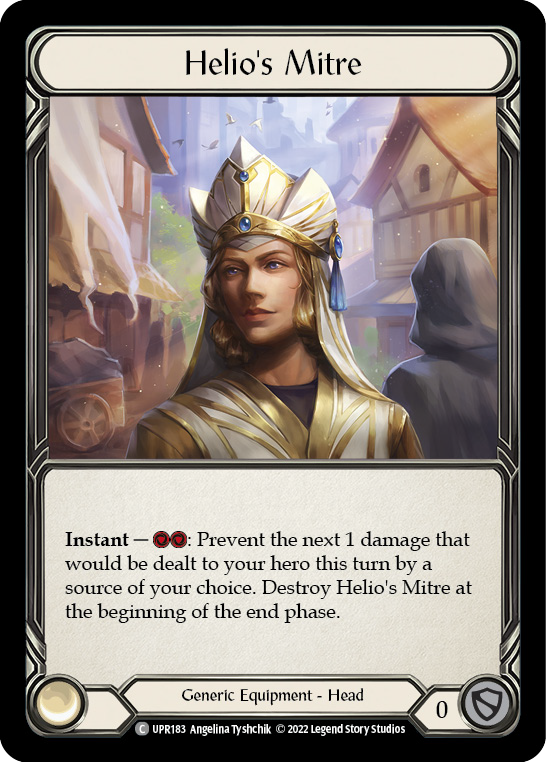 Helio's Mitre [UPR183] (Uprising)  Cold Foil | Good Games Adelaide SA