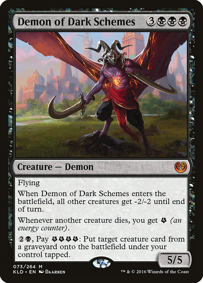 Demon of Dark Schemes [Kaladesh] | Good Games Adelaide SA