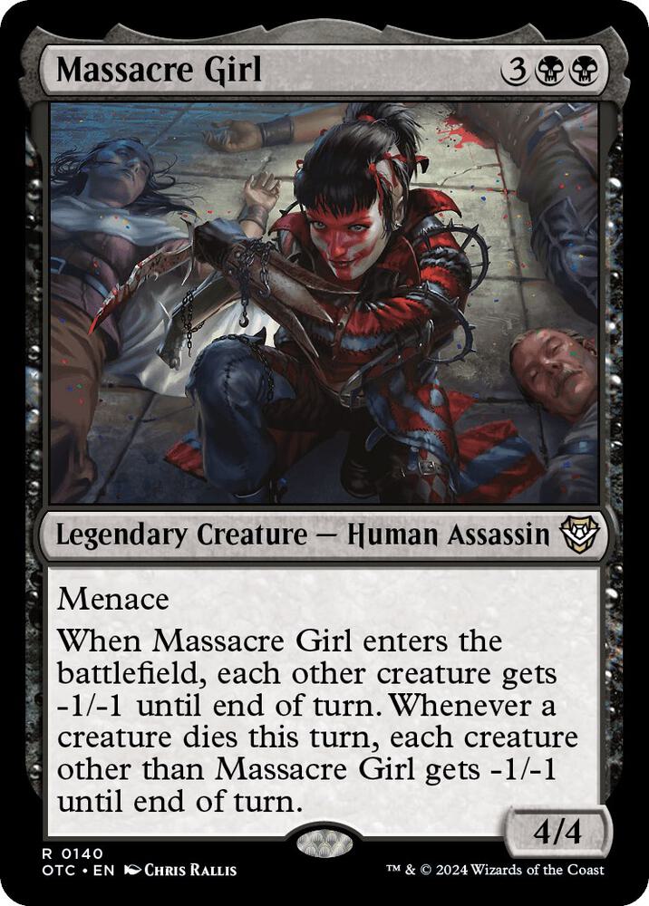 Massacre Girl 140 (Commander: Outlaws of Thunder Junction)  | Good Games Adelaide SA
