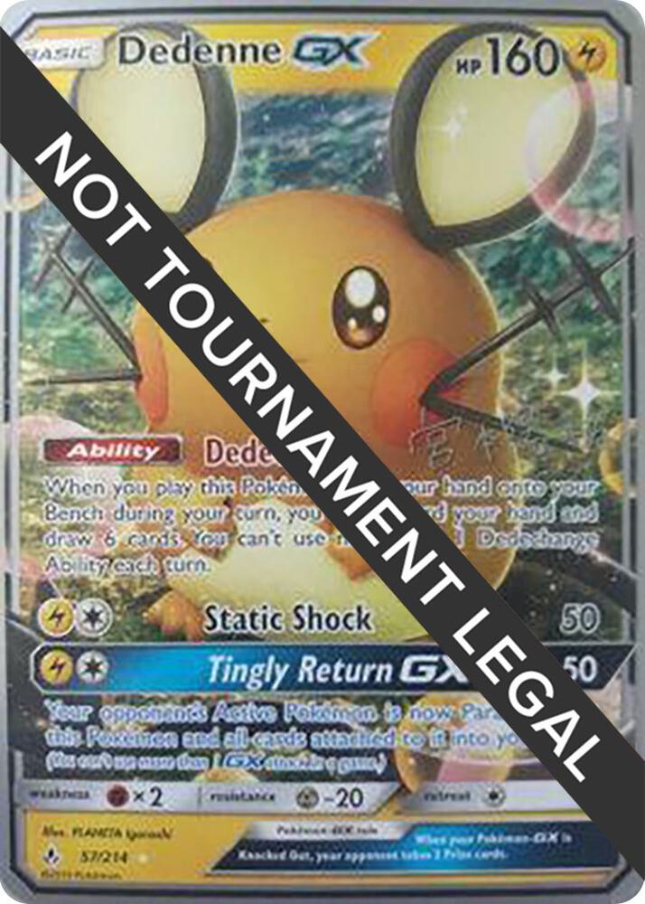 Dedenne GX 2019 Haruki Miyamoto 57/214 (World Championship Decks)  | Good Games Adelaide SA