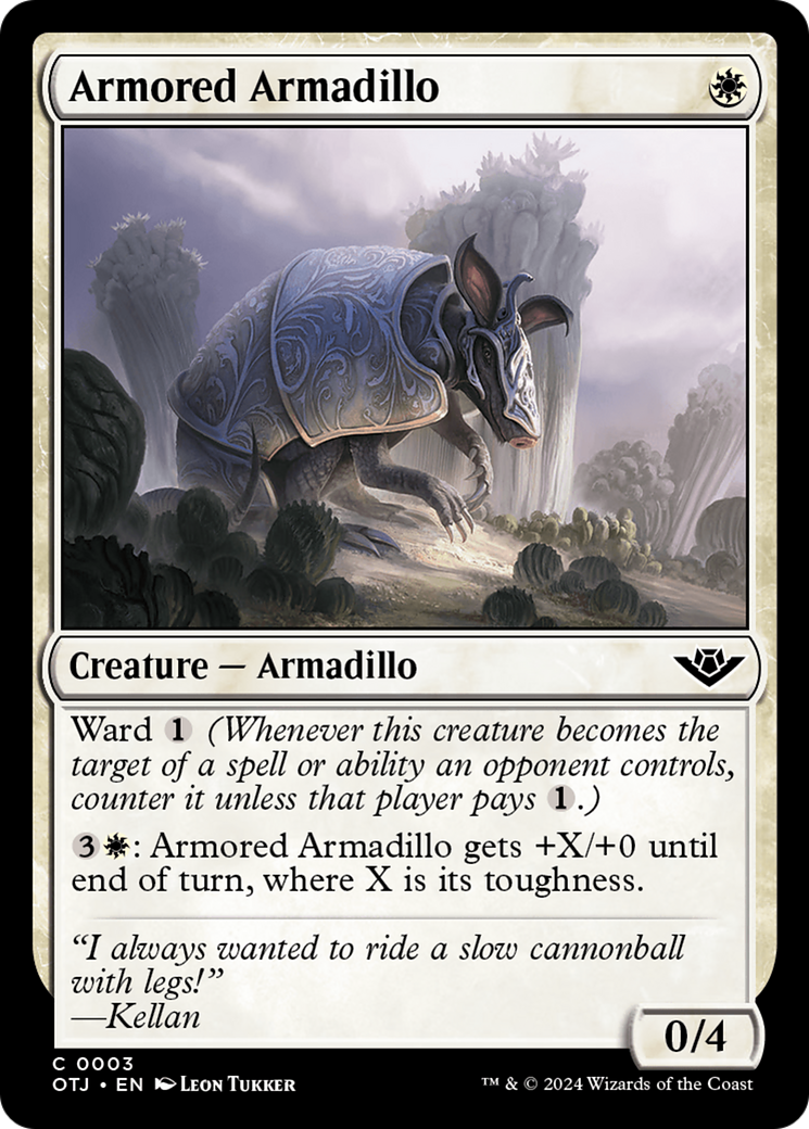 Armored Armadillo [Outlaws of Thunder Junction] | Good Games Adelaide SA
