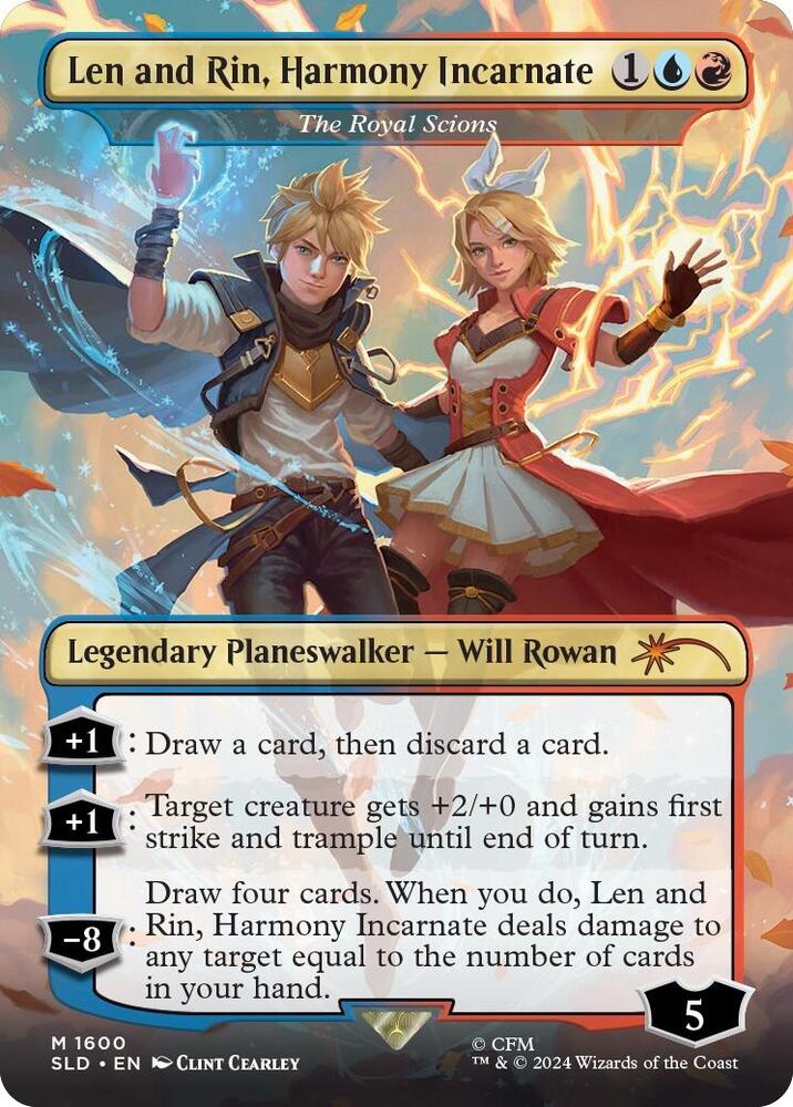 Len and Rin Harmony Incarnate The Royal Scions 1600 (Secret Lair Drop Series)  | Good Games Adelaide SA