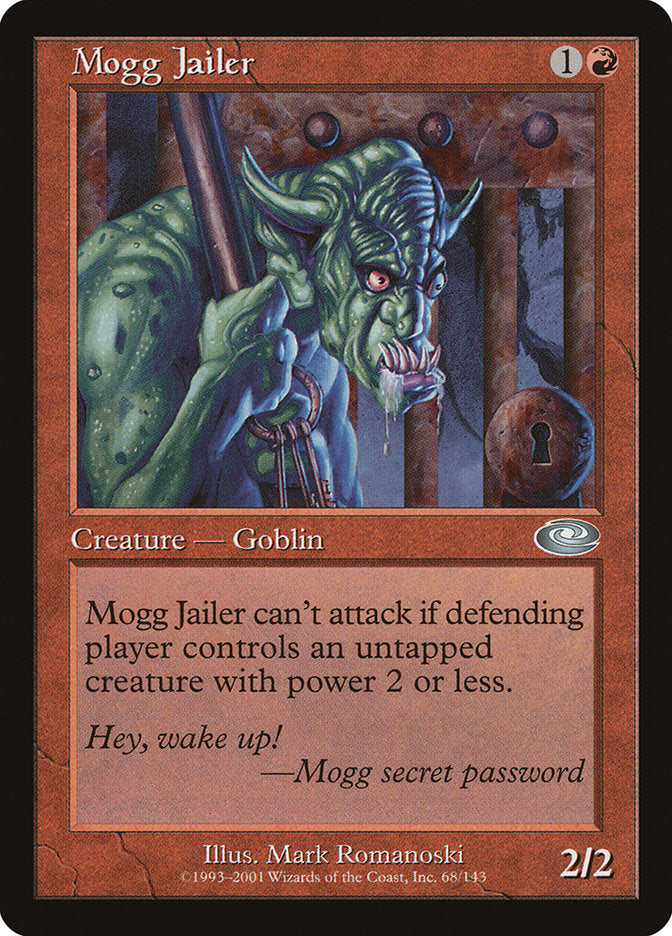 Mogg Jailer 68 (Planeshift)  - Foil | Good Games Adelaide SA