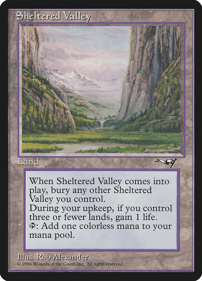 Sheltered Valley [Alliances] | Good Games Adelaide SA