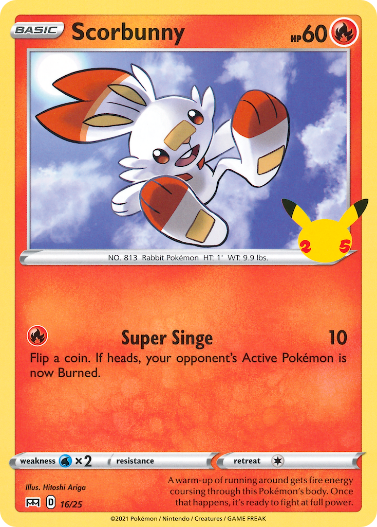 Scorbunny (16/25) [McDonald's 25th Anniversary] | Good Games Adelaide SA