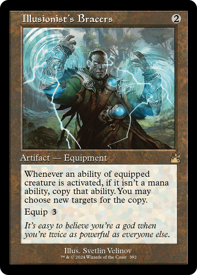 Illusionist's Bracers (Retro Frame) [Ravnica Remastered] | Good Games Adelaide SA