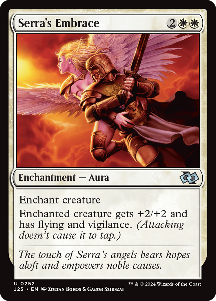Serra's Embrace [Foundations Jumpstart] | Good Games Adelaide SA