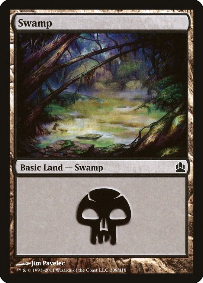 Swamp 309 (Commander)  | Good Games Adelaide SA