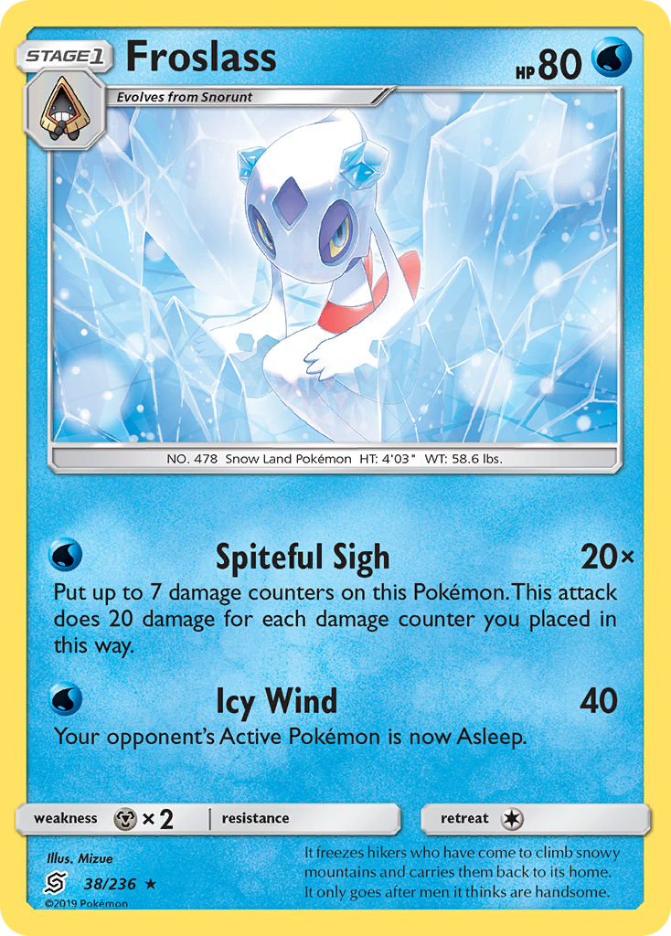 Froslass (38/236) [Sun & Moon: Unified Minds] | Good Games Adelaide SA