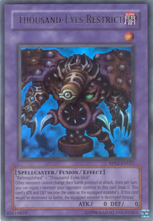 Thousand-Eyes Restrict [RP02-EN021] Ultra Rare | Good Games Adelaide SA