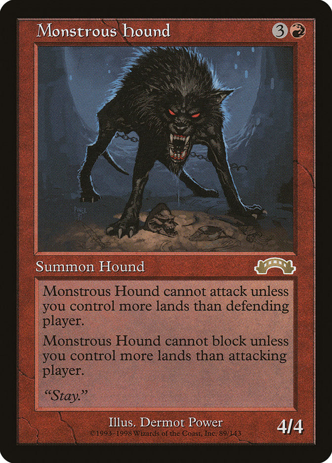 Monstrous Hound 89 (Exodus)  | Good Games Adelaide SA