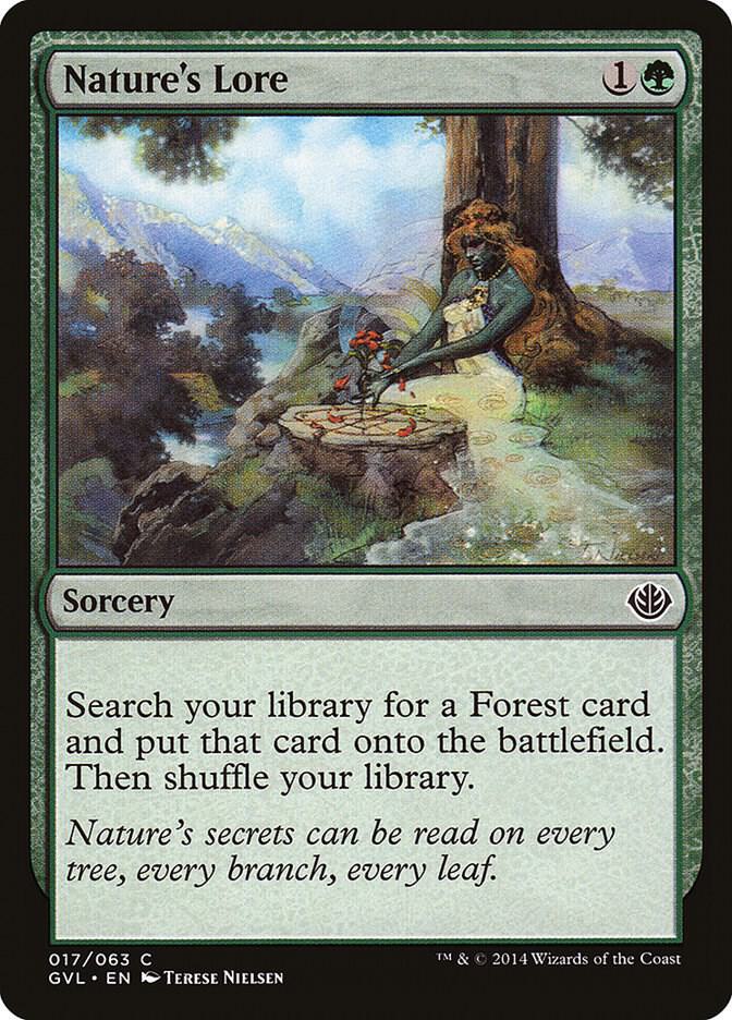 Natures Lore 17 (Duel Decks: Anthology)  | Good Games Adelaide SA