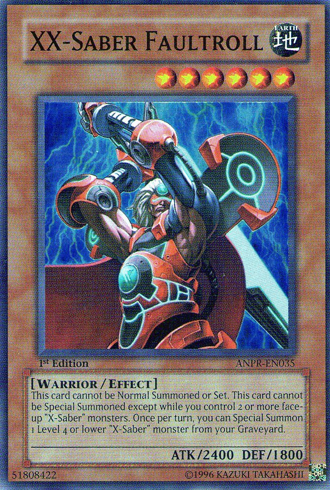 XX-Saber Faultroll [ANPR-EN035] Super Rare | Good Games Adelaide SA