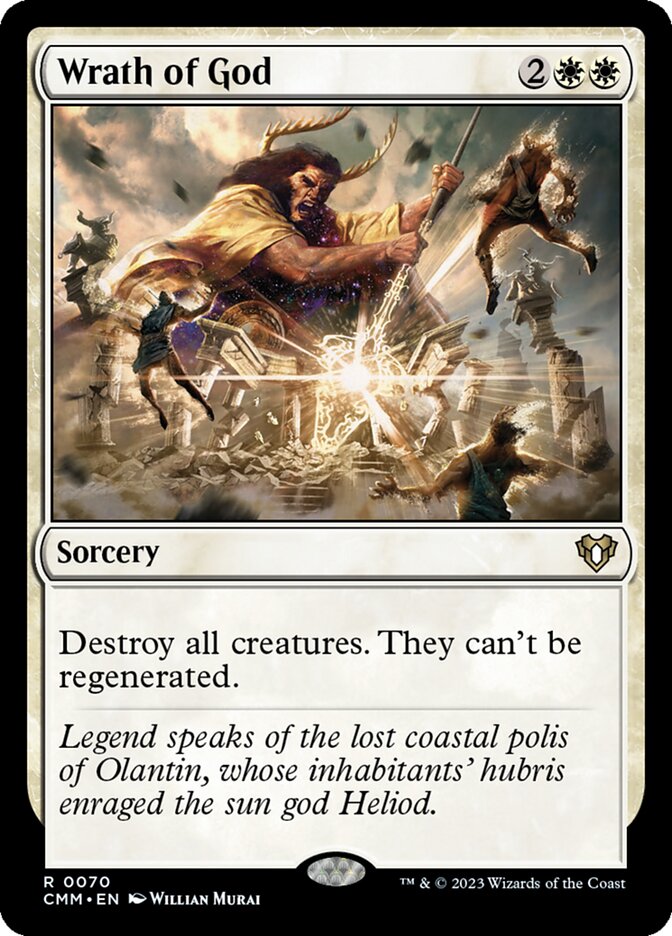 Wrath of God 70 (Commander Masters)  | Good Games Adelaide SA