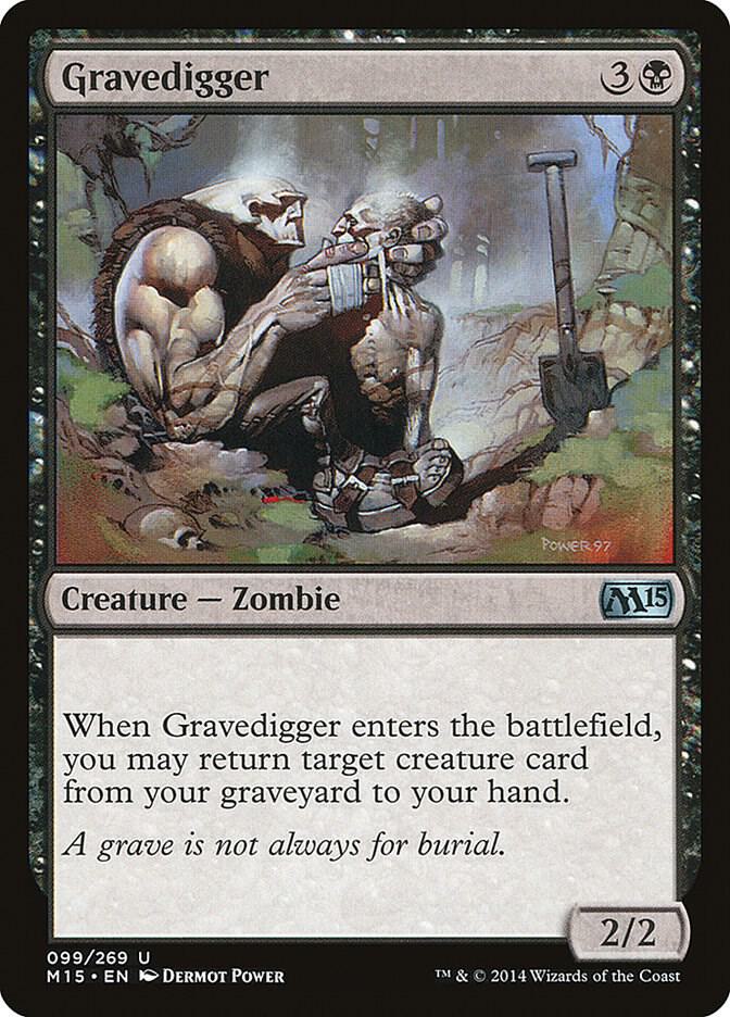 Gravedigger 99 (Magic 2015 (M15))  - Foil | Good Games Adelaide SA