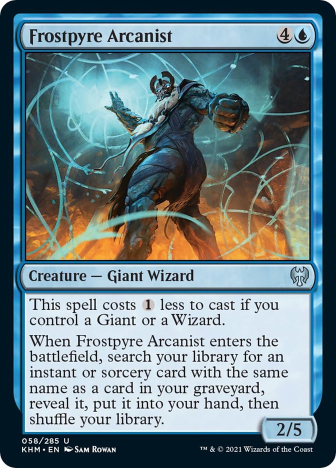 Frostpyre Arcanist [Kaldheim] | Good Games Adelaide SA
