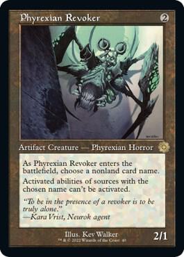 Phyrexian Revoker 40 (The Brothers' War: Retro Frame Artifacts)  | Good Games Adelaide SA