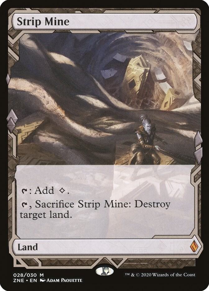 Strip Mine 28 (Zendikar Rising Expeditions)  - Foil | Good Games Adelaide SA