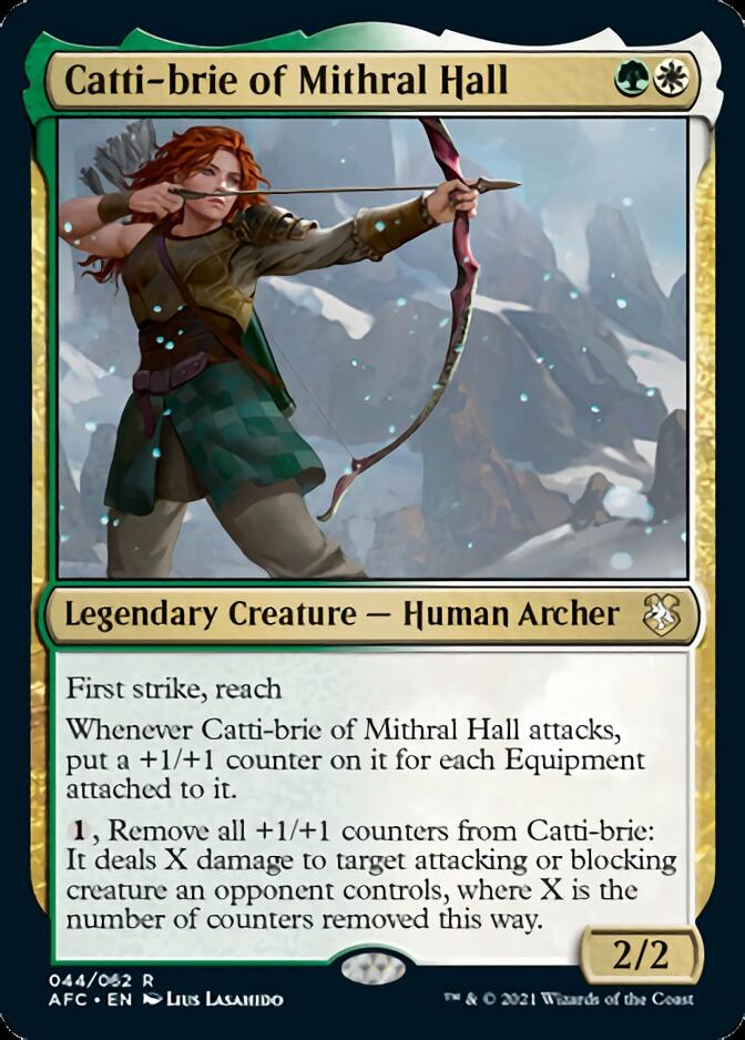 Catti-brie of Mithral Hall [Dungeons & Dragons: Adventures in the Forgotten Realms Commander] | Good Games Adelaide SA