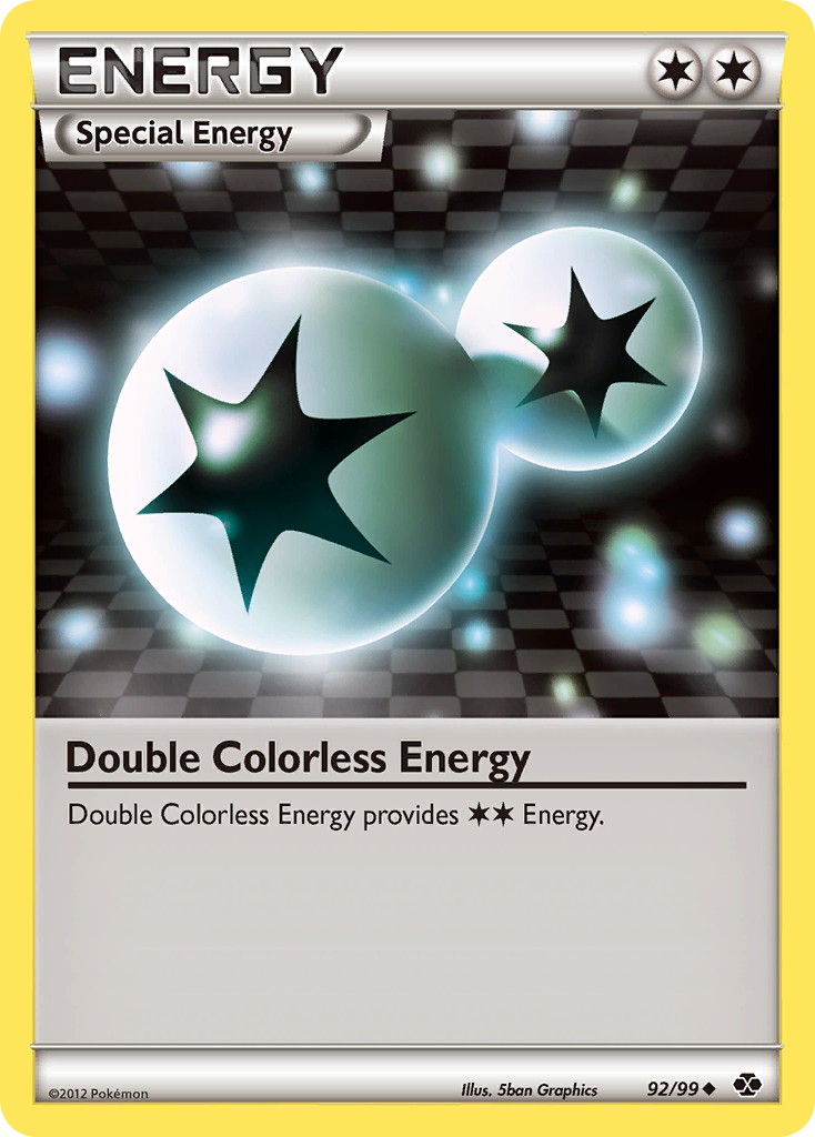 Double Colorless Energy (92/99) [Black & White: Next Destinies] | Good Games Adelaide SA