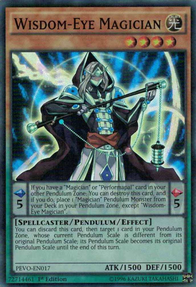 Wisdom-Eye Magician [PEVO-EN017] Super Rare | Good Games Adelaide SA