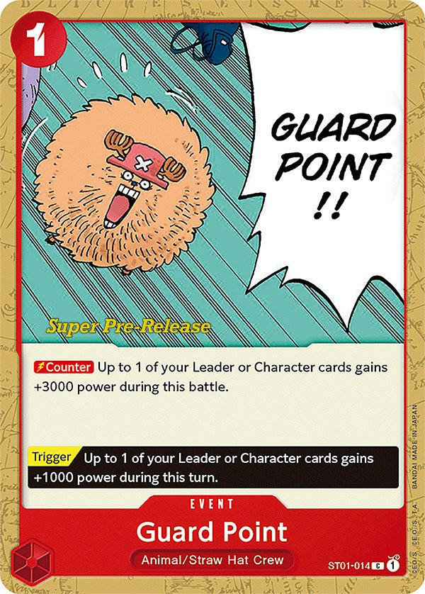Guard Point [Super Pre-Release Starter Deck: Straw Hat Crew] | Good Games Adelaide SA