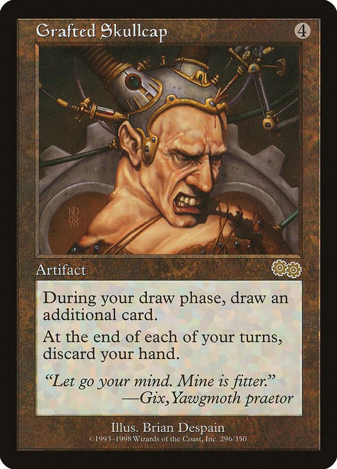 Grafted Skullcap 296 (Urza's Saga)  | Good Games Adelaide SA