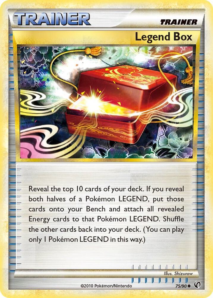 Legend Box 75/90 (Undaunted)  - Reverse Holofoil | Good Games Adelaide SA