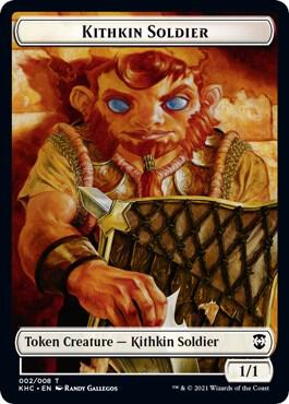 Kithkin Soldier Pegasus Double Sided Token 2 // 3 (Commander: Kaldheim)  | Good Games Adelaide SA